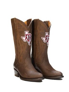 Gameday Boots Women’s Texas A&M University Western Brown Leather Boots Size 8.5